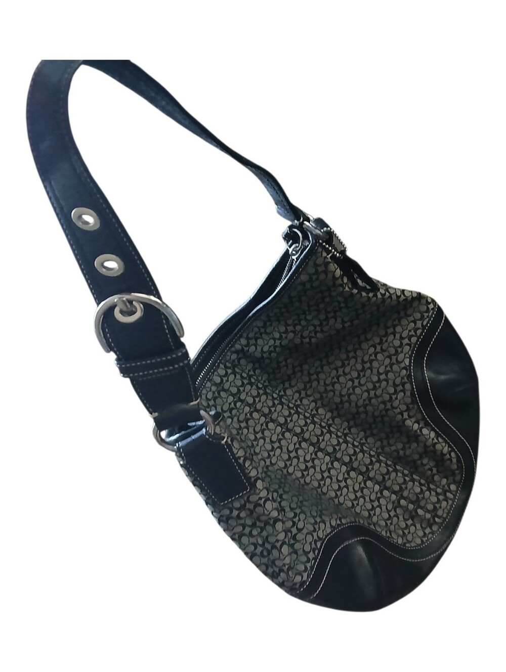 NWOT- Y2k Authentic Coach Soho Hobo Shoulder Bag F10923 - Picture 2 of 10